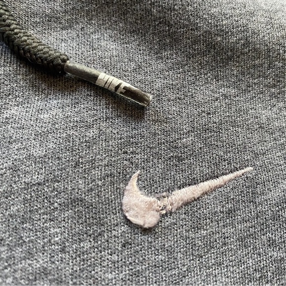 Y2k Nike Embroidered Swoosh Hoodie size large see desc - Picture 4 of 8